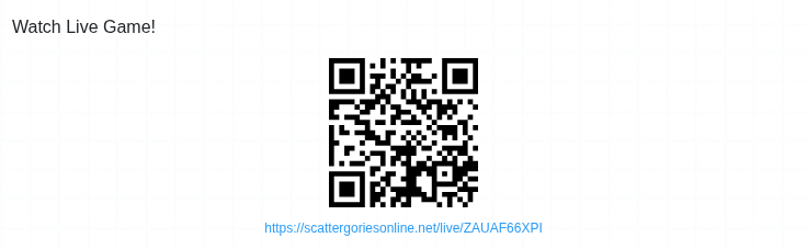 QR code for viewers